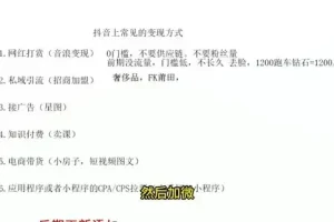 抖音流量变现与增长策略课程