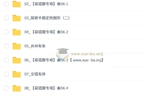 初二初中数学春上数理思维自主学习·SK（三期）-王丁玉