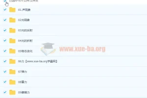逗你学人教版初中物理同步提优课