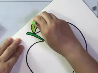 7天学会亮彩蜡笔儿童画教程（零基础入门）