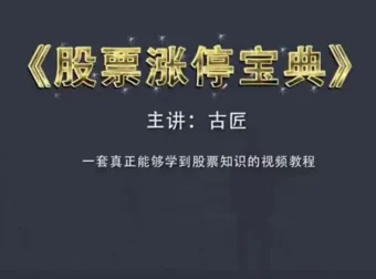 古匠《股票涨停宝典：高级炒股课程》