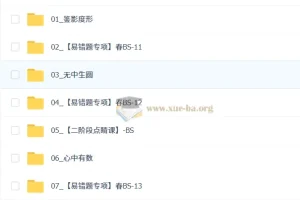 2026春下初三中考数学数理思维自主学习课程·BS版 – 陈丽