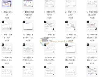 小蕾老师英语语法1000题专项精讲课程