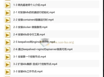 韩先超-K8s高可用集群部署：基于银行电子商城K8s部署案例实战