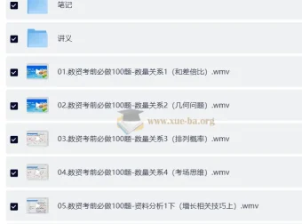 2026年数资考前必做100题（邓健&左宏帅）
