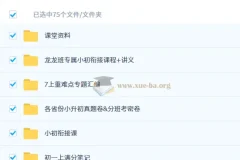 2025 秋初中初一数学思维开发 7 阶课程