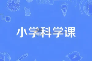 小学1 – 6年级科学同步网课动画片