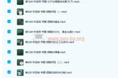 高一生物必修1必修2同步基础课程98讲合集（林祖荣+张超）