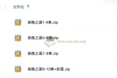 Excel表格之道专业版：系统化进阶培训视频教程