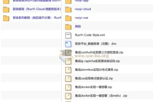 若依框架全套教程：从入门到微服务实战，Java后台开发一站式学习