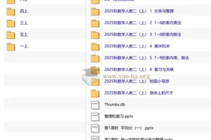 教材帮整书课件人教2025年上册（1-6年级数学全册PPT）