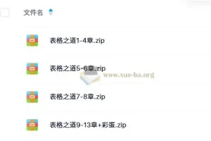 Excel表格之道专业版：系统化进阶培训视频教程