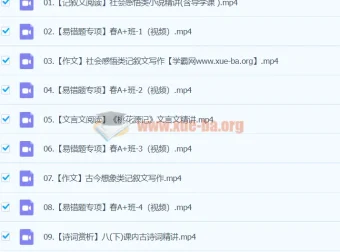 2024初二语文柳宁语文A+寒假班（春上）课程