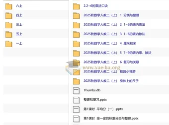 教材帮整书课件人教2025年上册（1-6年级数学全册PPT）