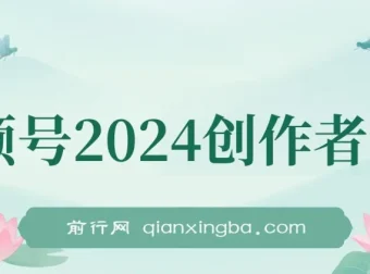 视频号2024创作者分成项目：片片爆火，简单操作可获利