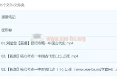 刘莹莹2024高三高考历史密训班
