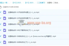 刘雯韬2023高三高考语文二轮试听课精讲