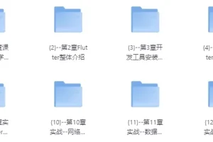 Flutter3.x跨平台短视频App混合开发实战教程