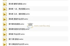 陶陶素描14期基础班：从零到精通的系统绘画课程