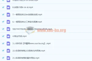 初中英语语法207集趣味动画精讲