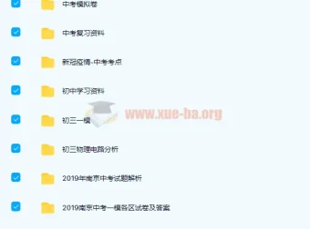 中考复习资料合集：224份精编文档，助你高效备考