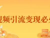 小明兄短视频引流变现必火课：从入门到爆款的全流程实战指南