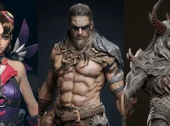 雨哥田哥高精次时代1V1特训班：MAYA+ZBrush+UE5全流程实战