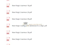 牛津新魔法少儿英语 1-6级全级别教材+语法精讲手册