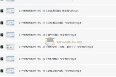 作业帮VIP小学数学考点难点解析：49个核心专题精讲