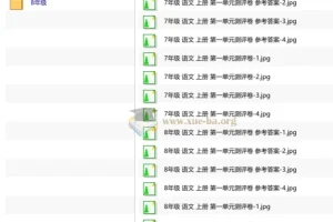 王朝霞测评卷：初中语文七年级/八年级上册第一单元同步检测（2025版）