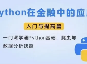 Python金融应用实战：从入门到项目开发全流程