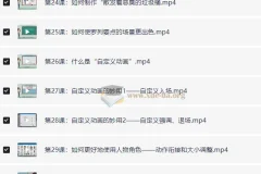 万彩动画大师办公进阶视频教程：32个实战案例，从入门到精通
