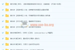 初二语文年卡目标满分班（苏教版）王帆71讲全阶段精讲