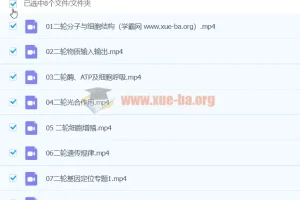 2024高三高考生物 毛慧 寒假班 二轮复习专题精讲