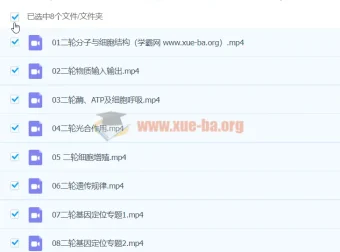 2024高三高考生物 毛慧 寒假班 二轮复习专题精讲
