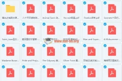 50部英文原著经典小说汇总（PDF版）