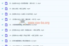 王凯皎 2018秋 初三中考英语尖端培优4班 21讲完整课程（含课堂笔记）