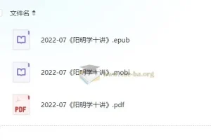 阳明学十讲：走进王阳明的非凡人生与知行合一智慧