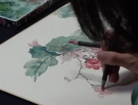 零基础国画入门：小马啸羽没骨花鸟技法精讲