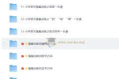 小学语文强基训练：成语、标点、易错字一本通专项练习