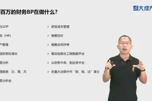 财务BP实战特训：业财融合核心技能与全链条决策支持