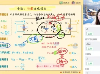 高二物理提升班二期：电磁感应与机械波专题精讲（宋雨晴）
