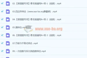 2024初三中考数学 寒假班（春上）王杭州