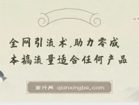 零成本引流实战教程，全网流量获取与变现全攻略
