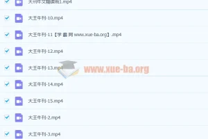 大王卡大刊牛文精讲班·结课合集