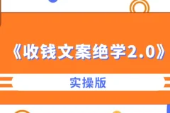 收钱文案绝学2.0实操版：从心法到实战的完整文案体系
