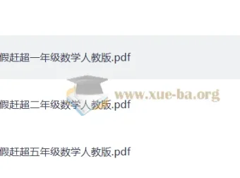 少年素质教育报·小学数学14天寒假赶超（人教版PDF版）