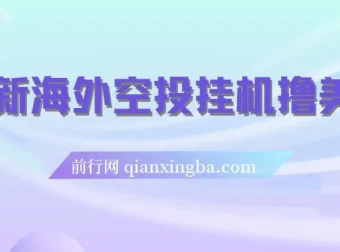 海外空投挂机项目实操教程，轻松赚取美金收益