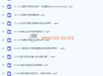 周森Forest《解码构图》摄影构图系统教程