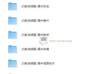 2025高中教师资格证科三押题卷（九科全）